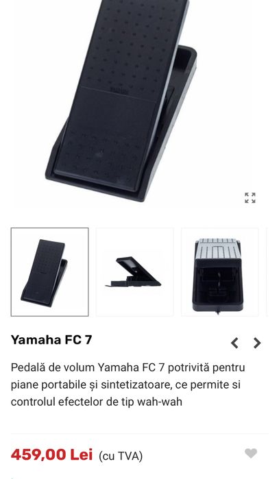 Pedala de volum yamaha fc7