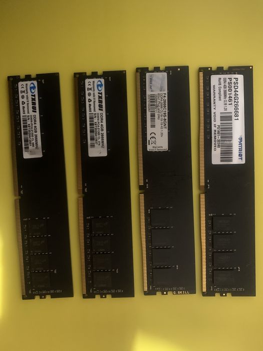 Продам ОЗУ 20GB DDR4 состояние хорошое