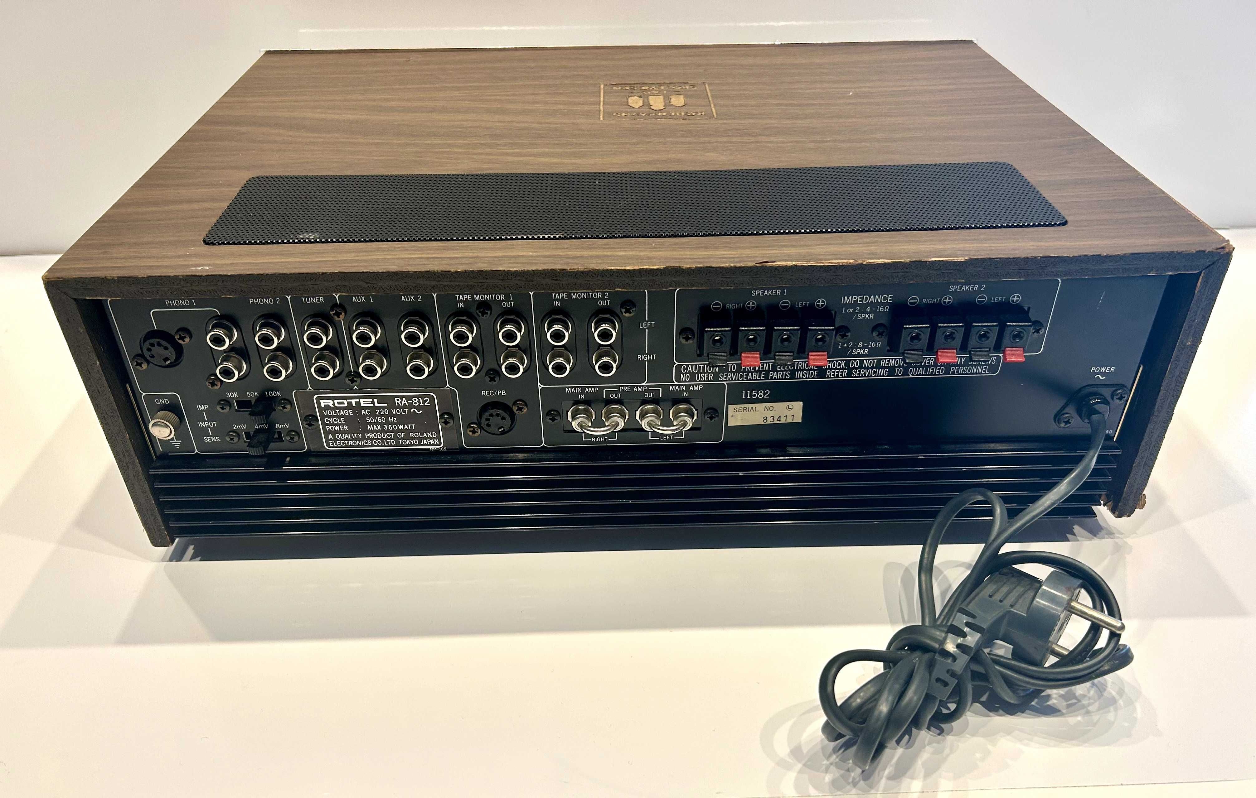 Amplificator Rotel RA-812 Vintage
