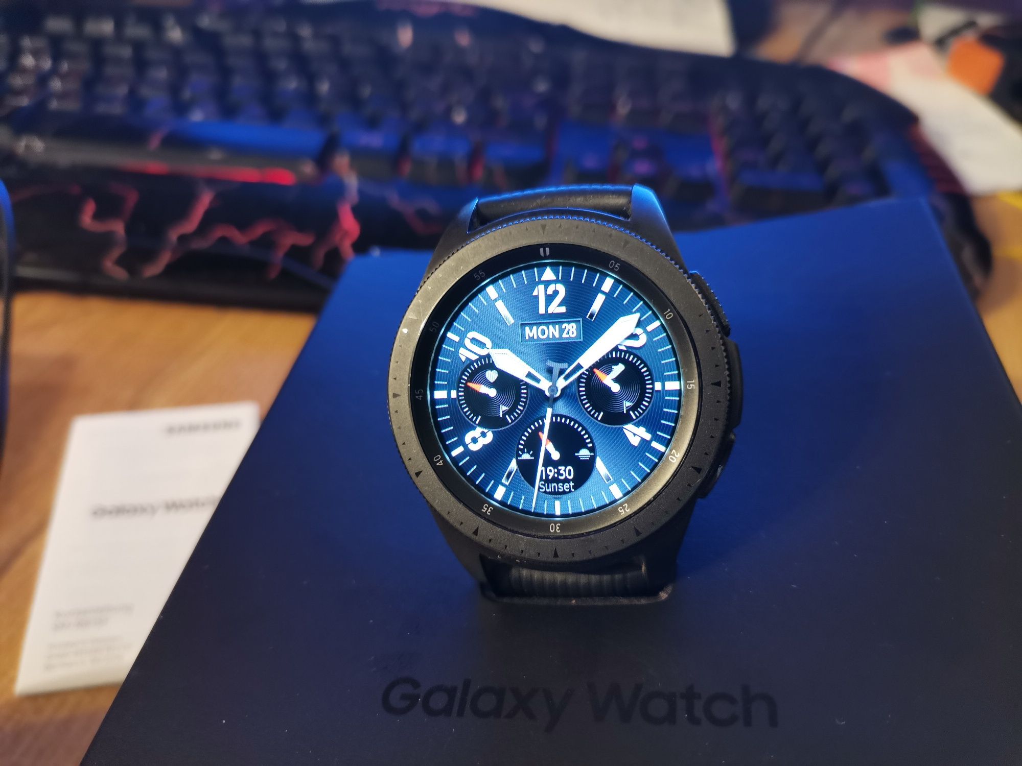 Ceas smartwatch Samsung Galaxy Watch 42mm R815 Bluetooth + LTE