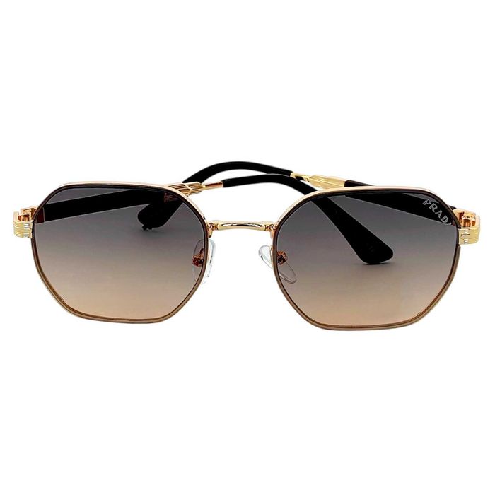 Prada2026 унисекс слънчеви очила ромбоидни стъкла и метална рамка