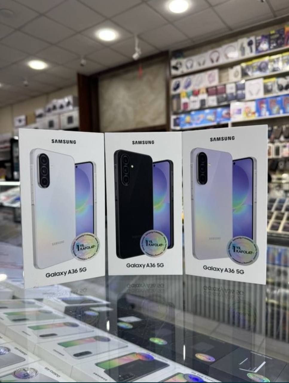 Samsung Galaxy A36 5G Awesome Black. Yangi Karobka