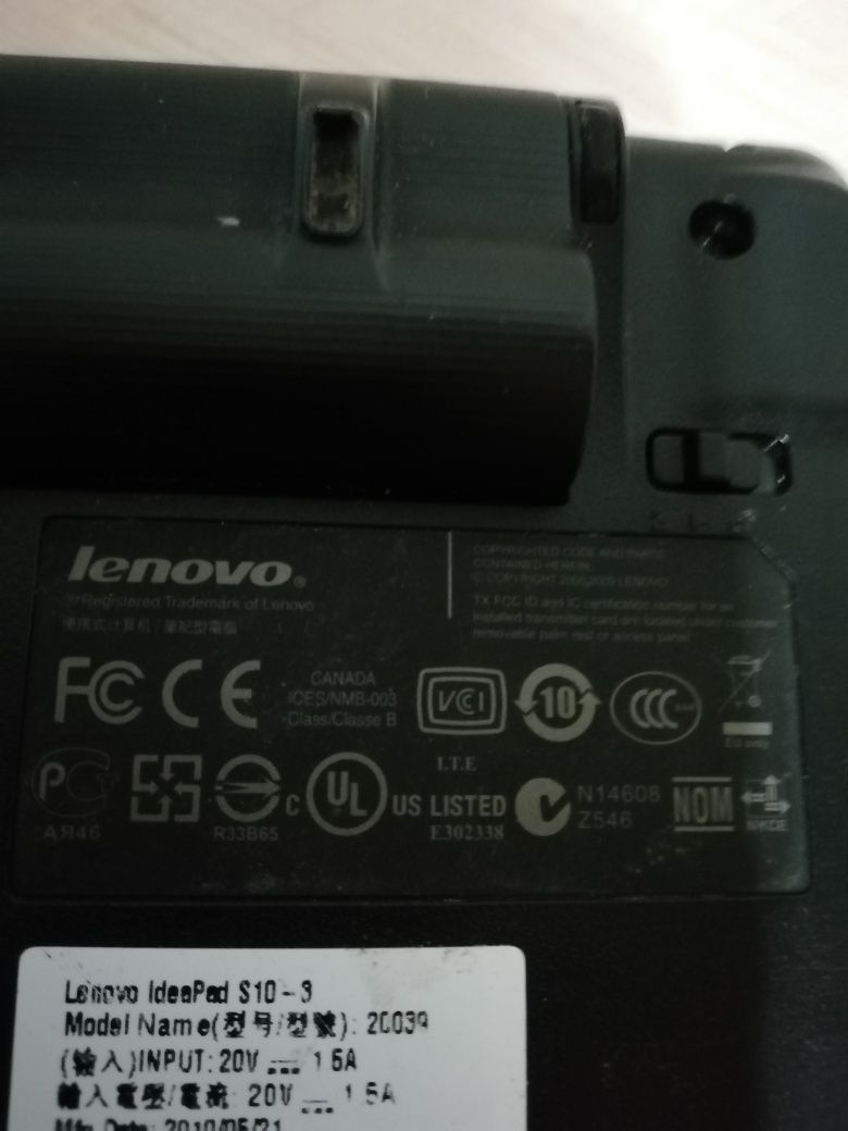 Нетбук Lenovo S10-3 на запчасти