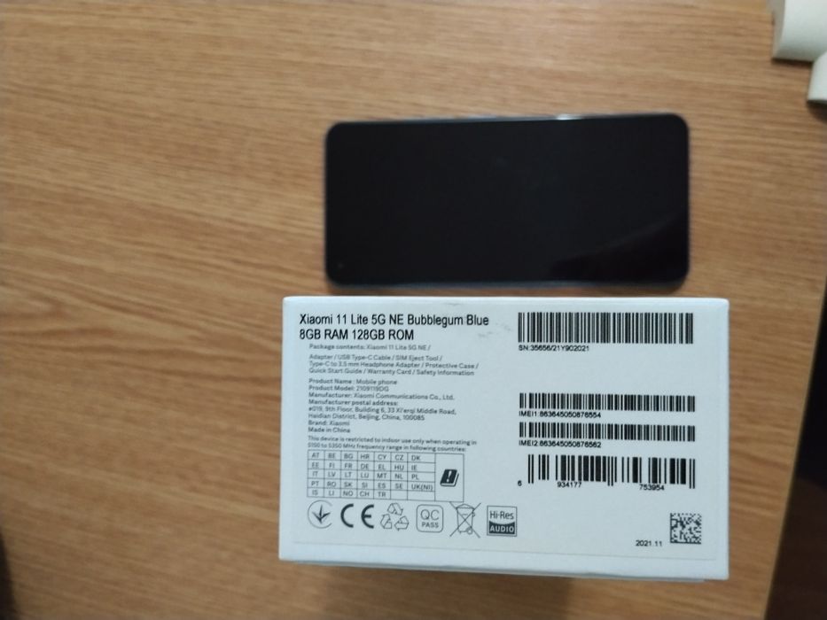 Vand telefon Xiaomi 11 Lite 5G NE 128GB 8GB RAM Dual