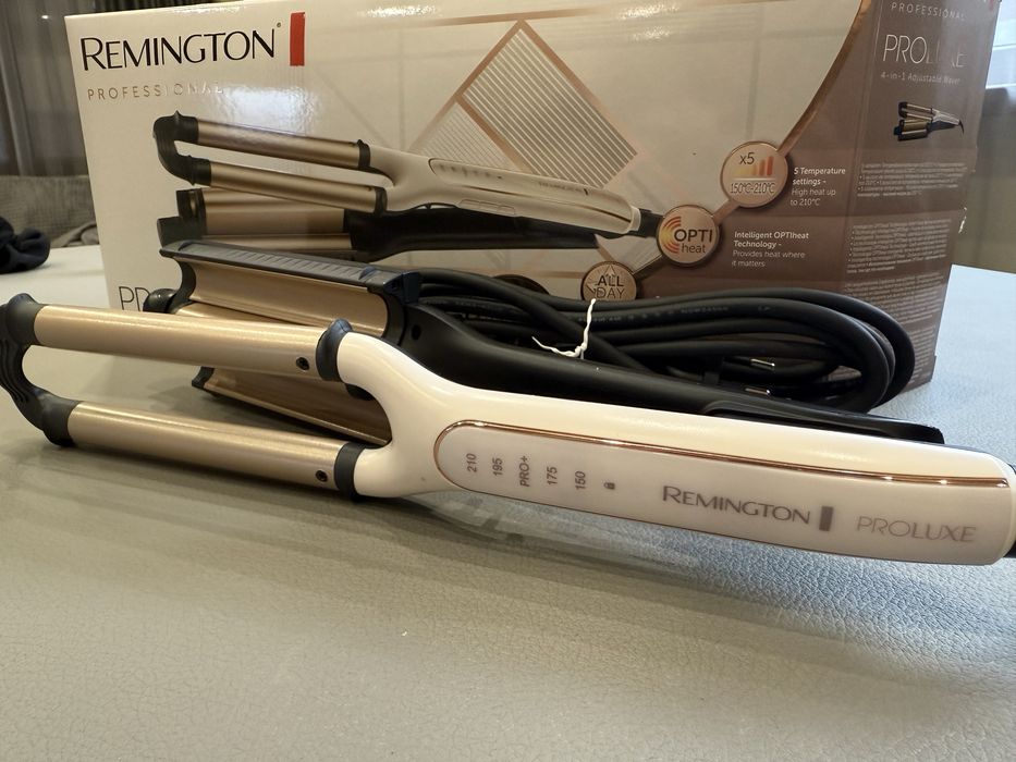 Ретро преса Remington PROluxe 4-in-1 Adjustable Waver