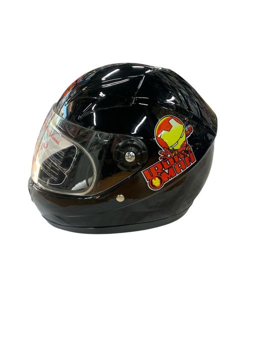 Детска каска №36-BLACK за Мотор, Скутер, Мотопед