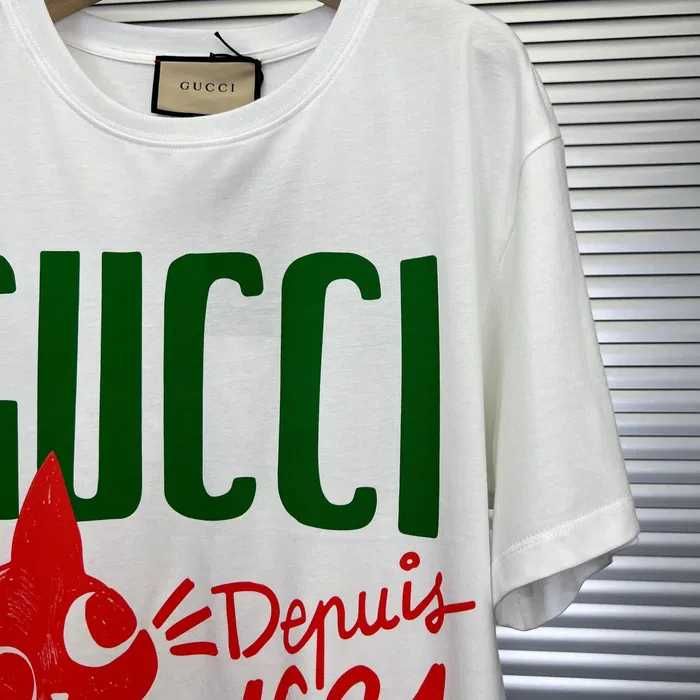 тениска Gucci | дамска тениска | Гучи | фланелка с къс ръкав | М Л ХЛ