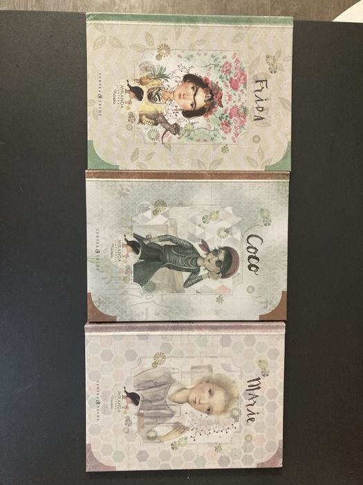 Carti Frida, Coco, Marie
