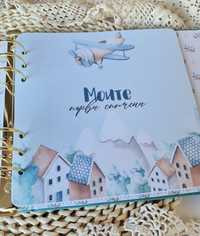 Бебешки албум дневник за снимки и надписване