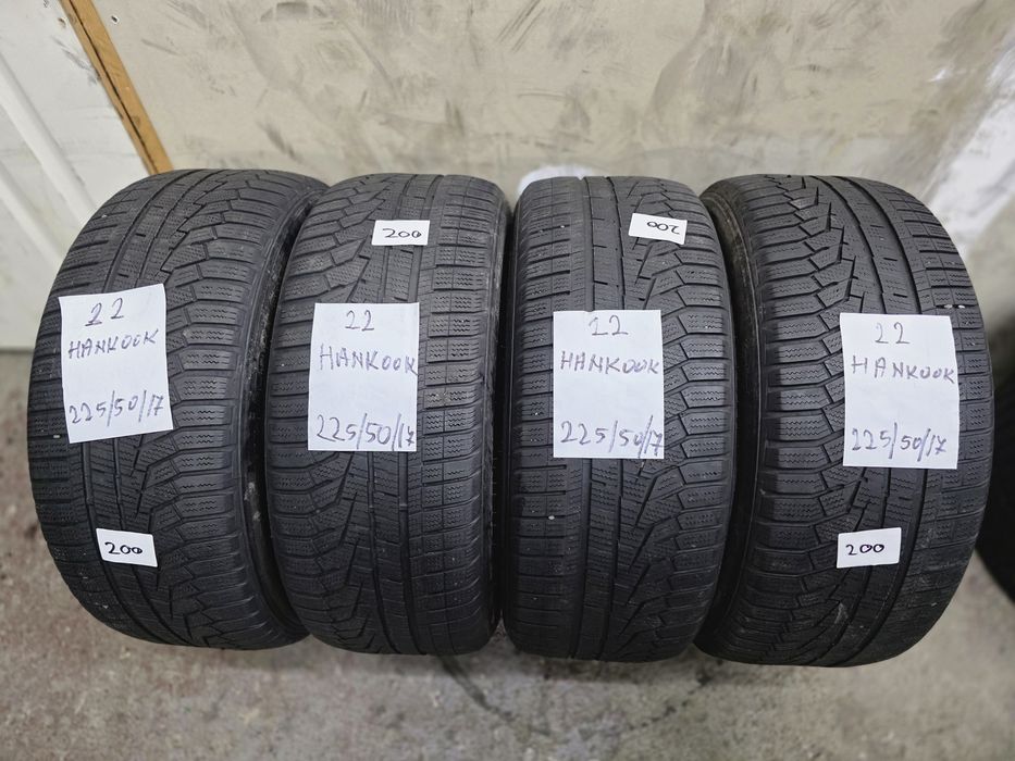 4×225/50/17 M+S.HANKOOK 2022.Stare excelenta.