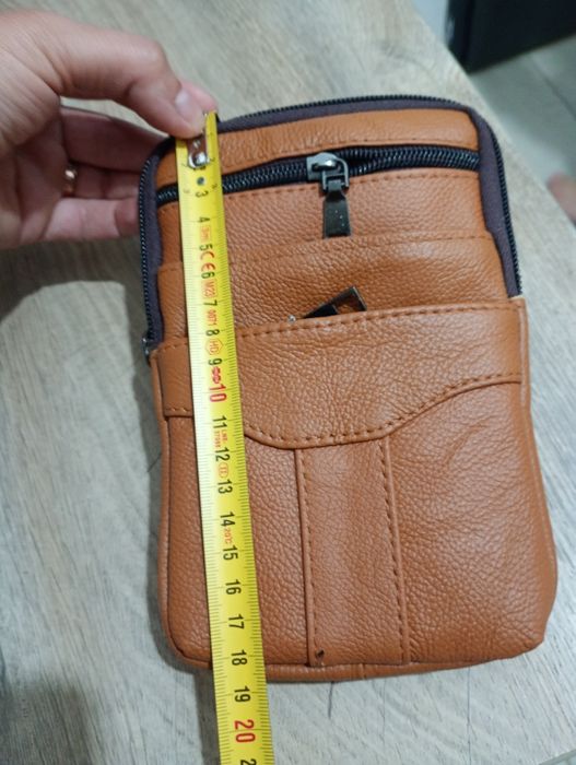 Borsetă bărbați piele bovină