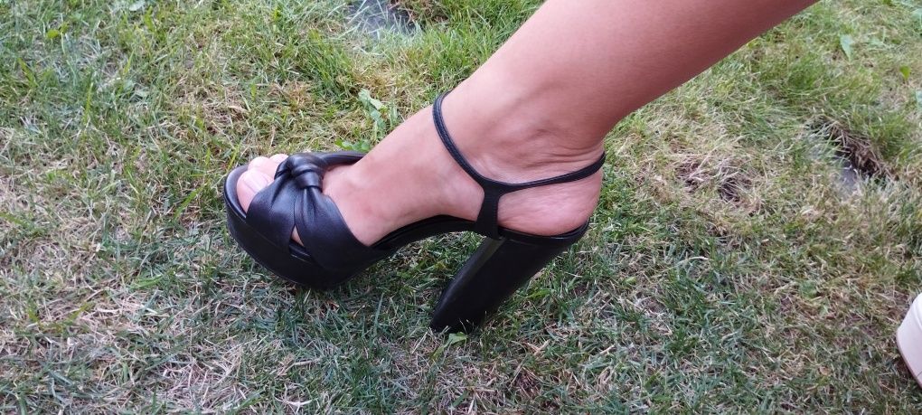 Дамски сандали от естествена кожа Eva Minge