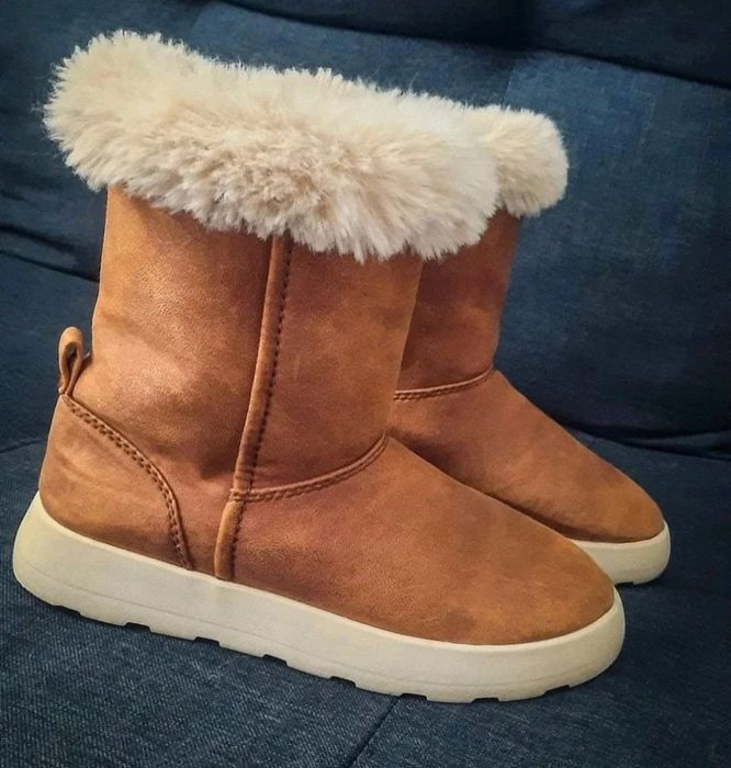 Cizme Zara îmblănite 34