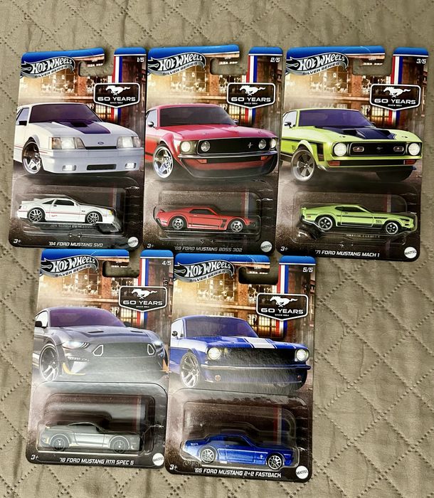 Hot Whaels 60 Years Mustang