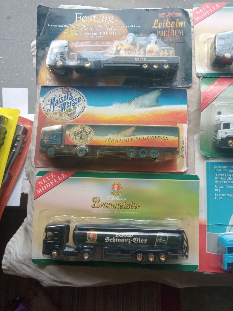 Lot macheta Tir Camion Scania - Sigilate - NOI 6 buc