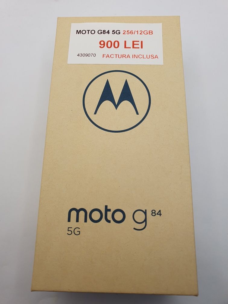 Moto G84 5G 256/12GB la cutie cu factura•Amanet Lazar Crangasi•43090