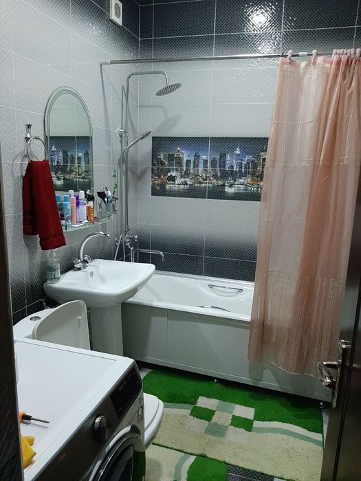 Аренда квартира Сергели Голден хаус 2/4/5 кирпичный дом с обстановкой