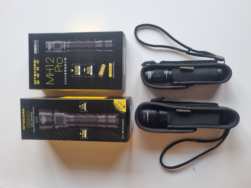 Мощни Фенери NITECORE MH12 PRO,  MH25 PRO