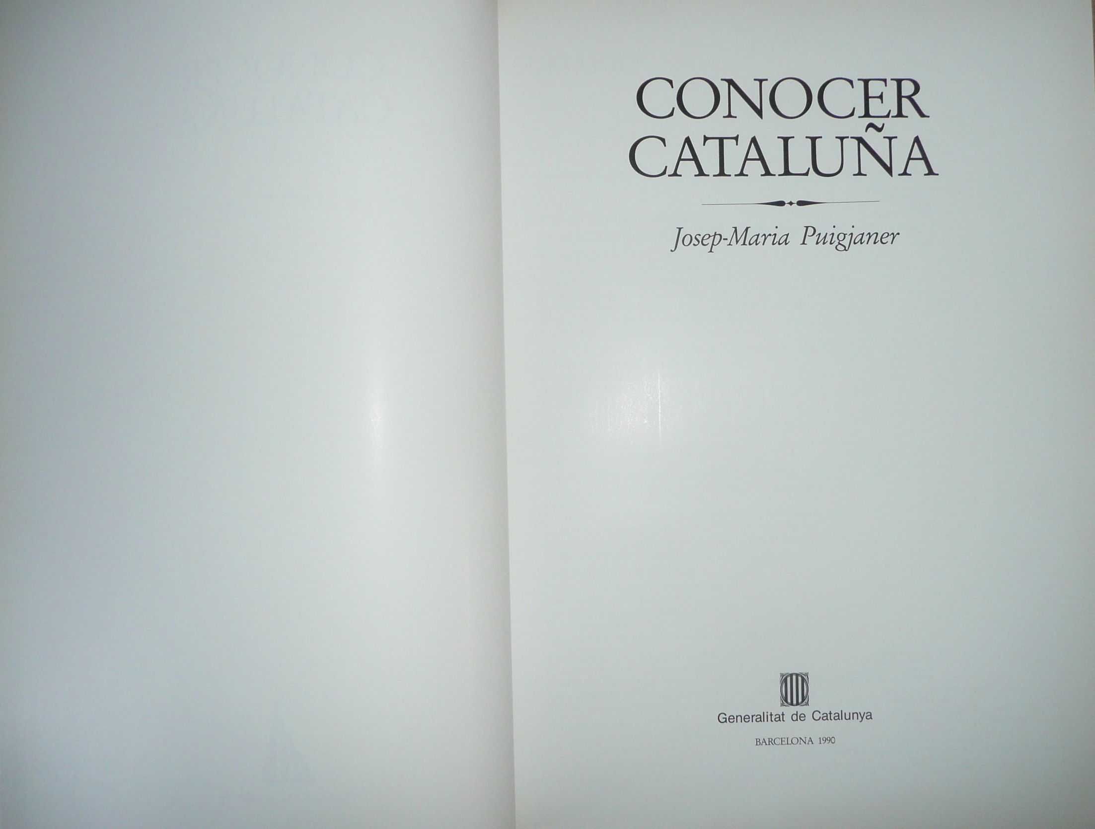 Monografia Conocer CATALUNYA - un cadou pentru iubitorii Barcelonei