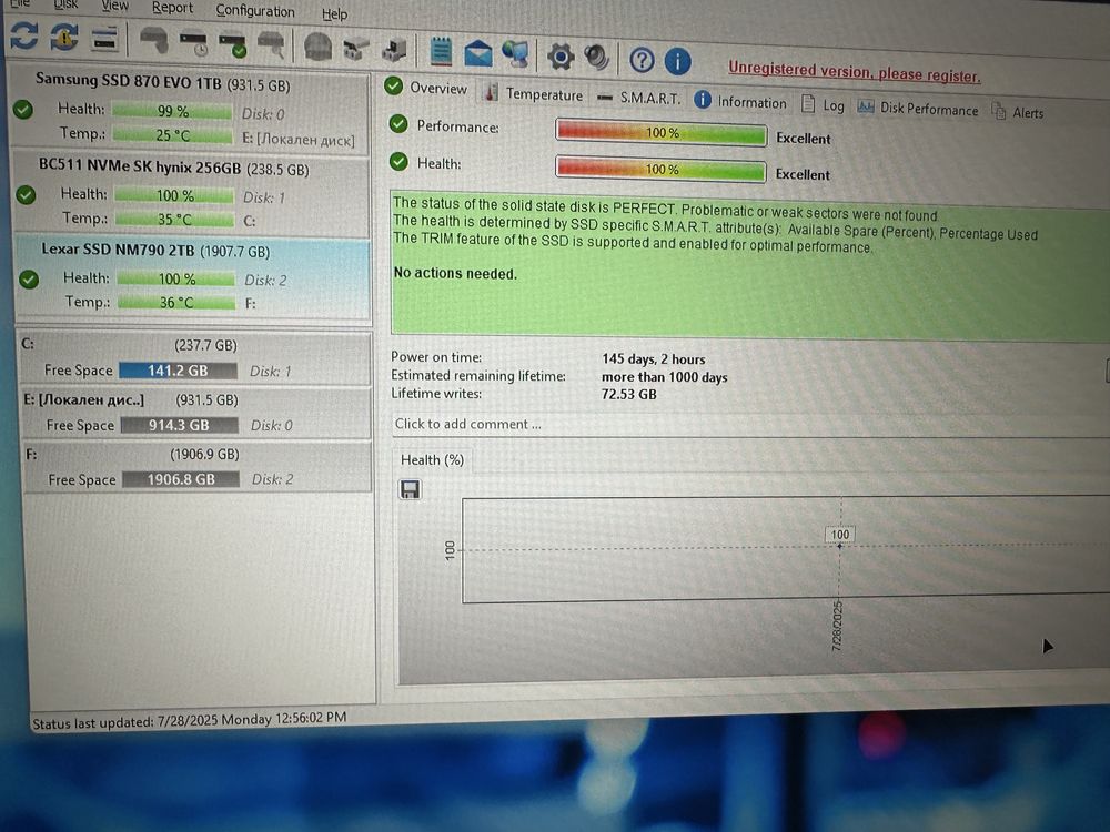 ASUS ROG Strix Arion + Lexar NM790 2 TB SSD