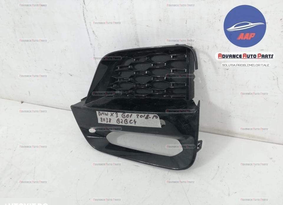 Grila proiector dreapta M Packet cod 51118064312 originala BMW  X3  G0