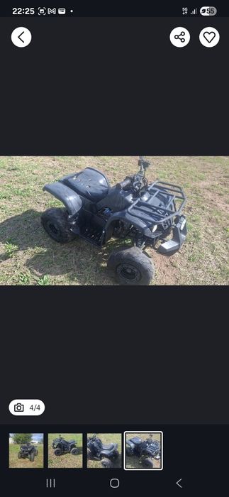 Vand Atv 125 cc DNR
