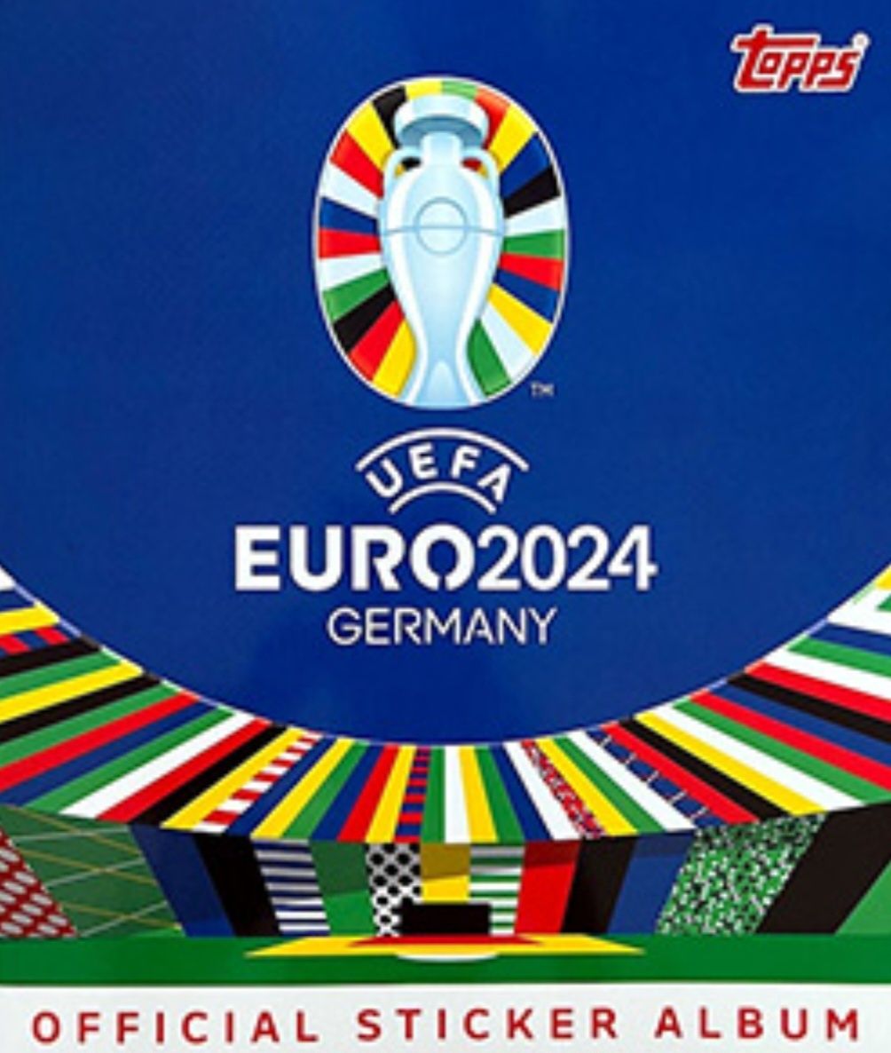 Euro 2024 stickere topps nu panini