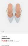 Mules Tamaris cu toc