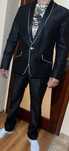 Мъжки официален костюм Agressor  М размер size 50