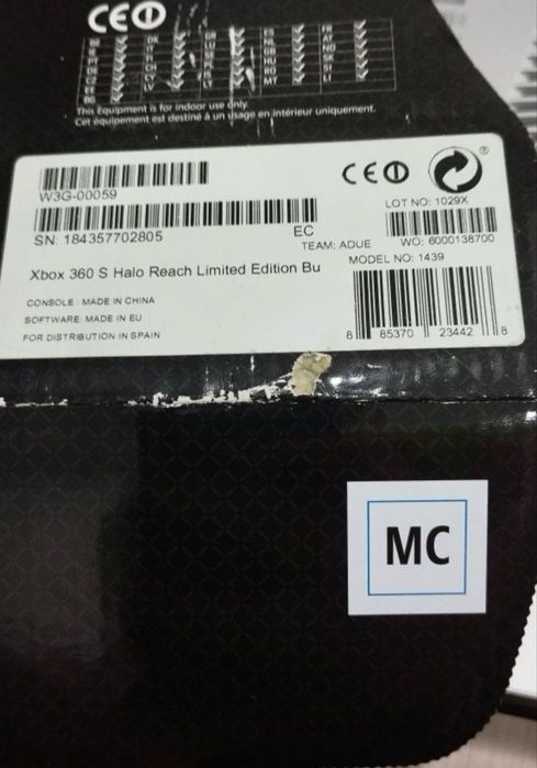 XBOX 360 slim Halo Edition