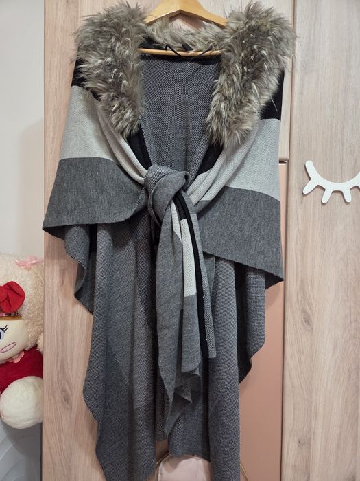 Перелина шал пончо