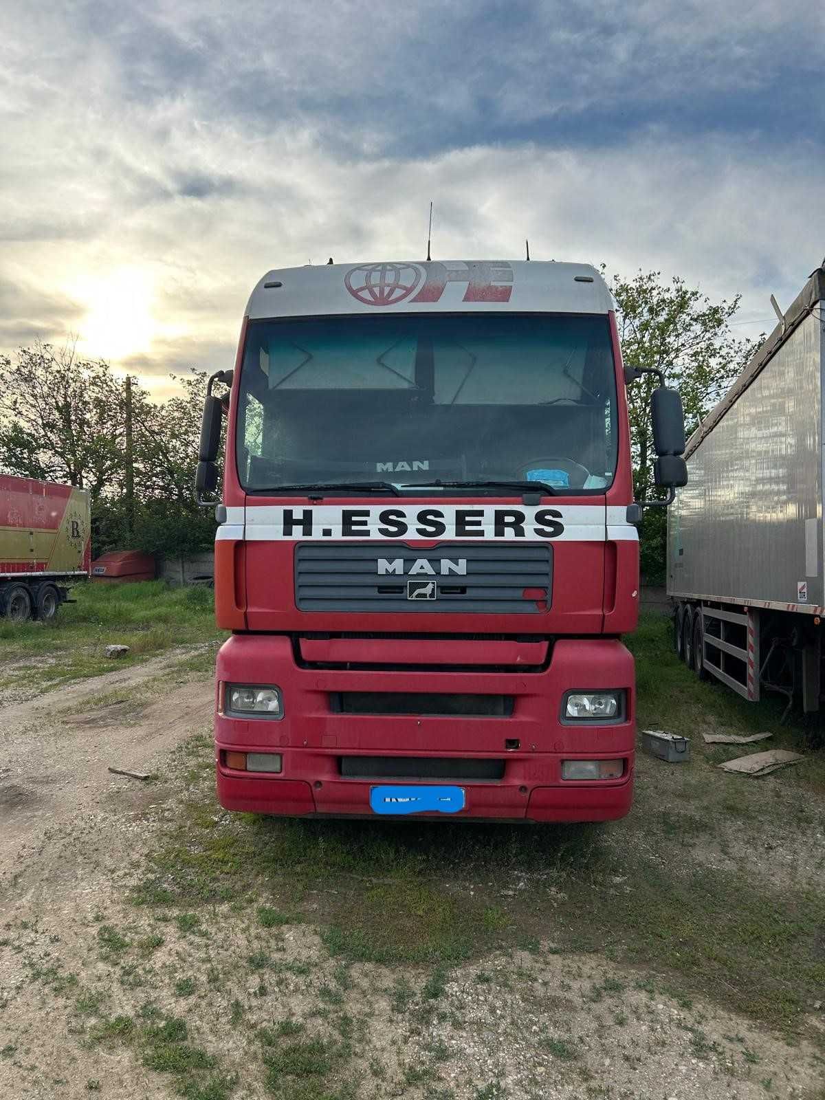 man tga 430 + bena cereale/se vand si separat