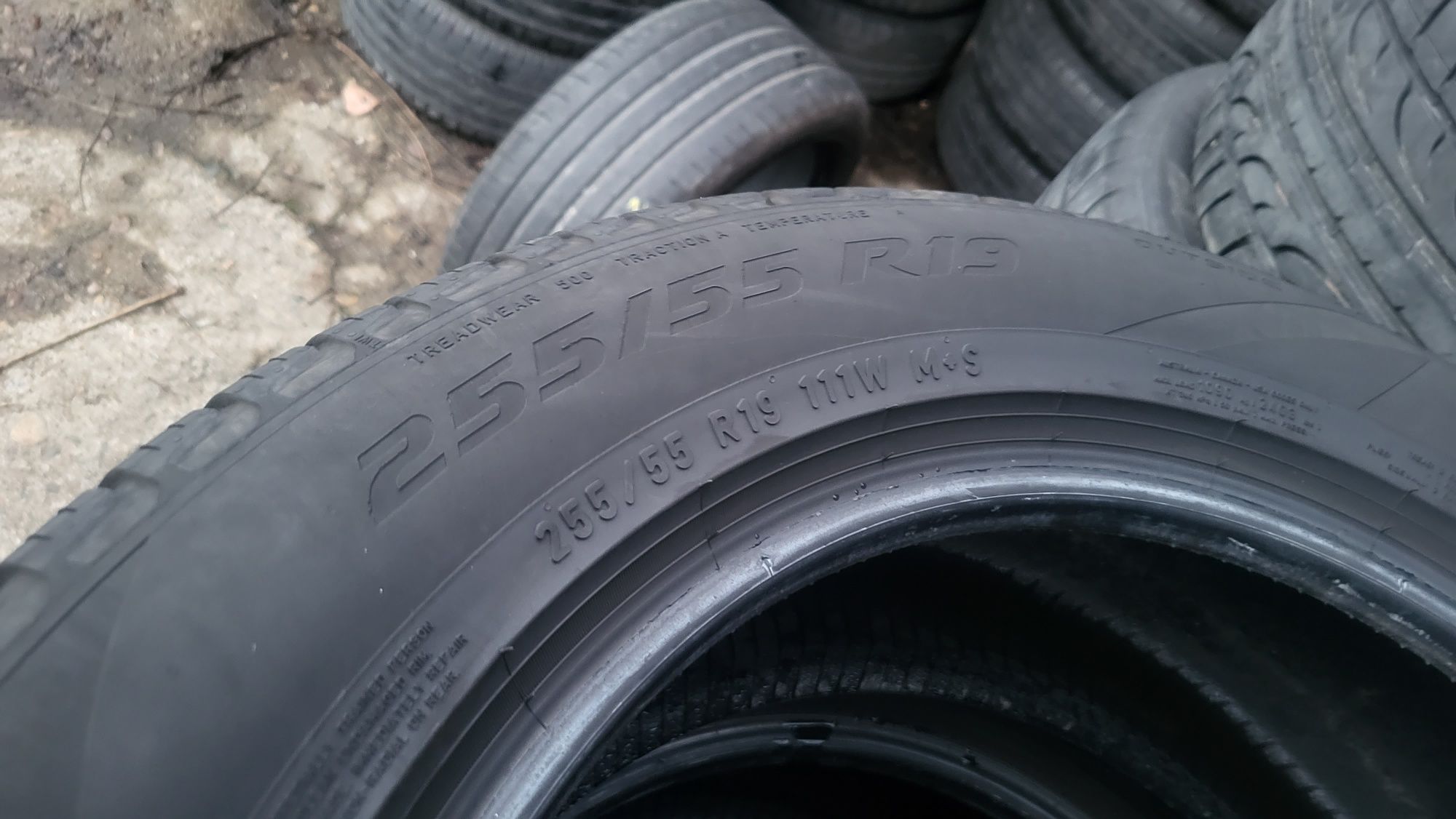 4бр. 255 55 19 Pirelli всесезонни.