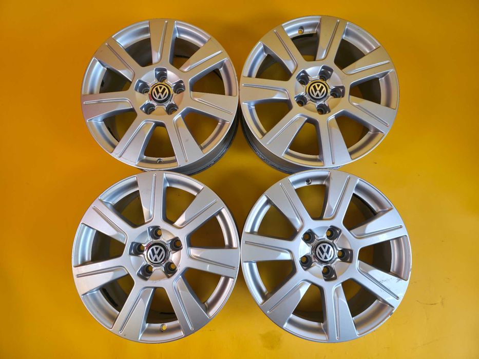 4 Jante Aliaj 5x112 17'' OE VW Golf Passat Touran Sharan Tiguan Caddy