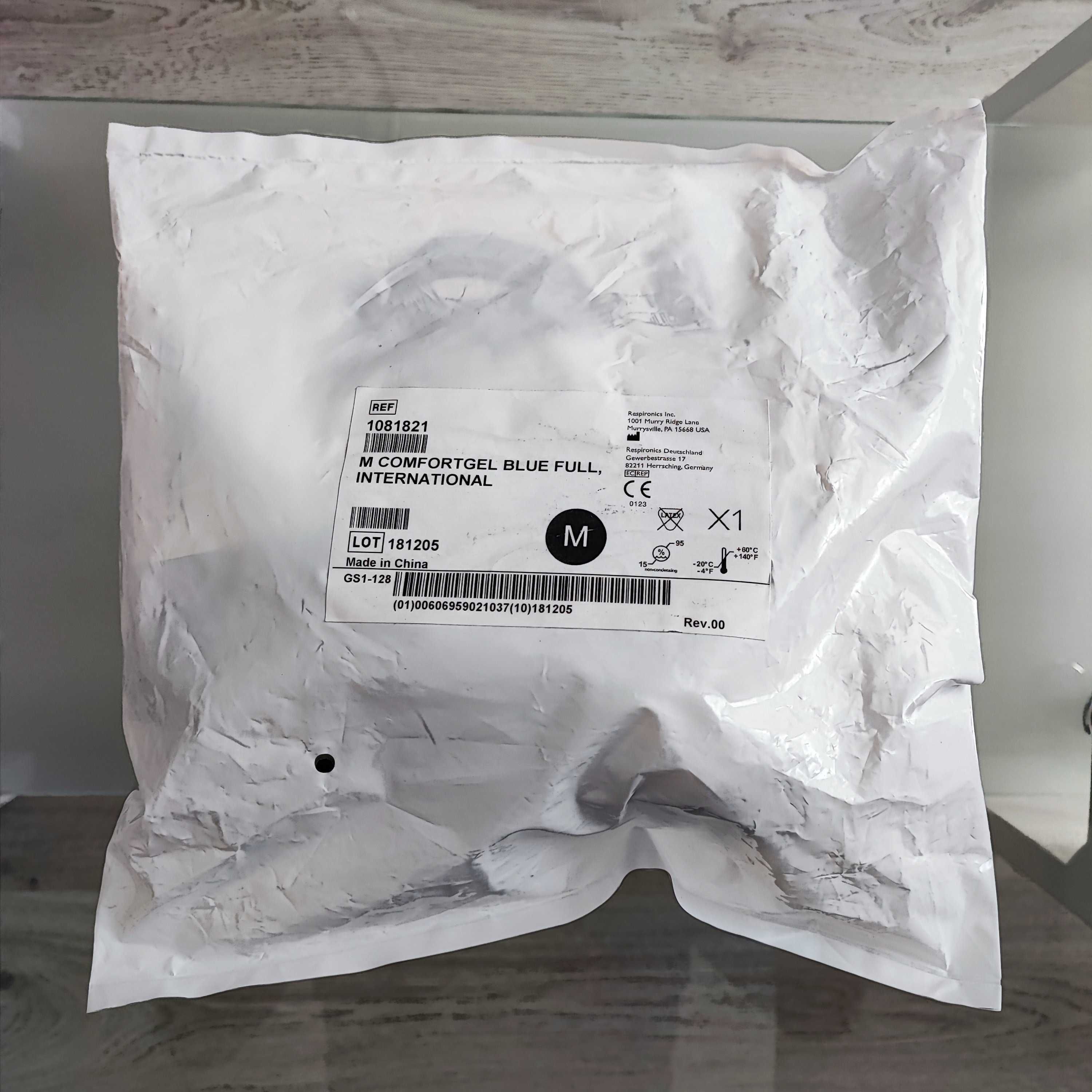 Masca CPAP Full Face Philips Respironics ComfortGel - (M) Nou/Sigilat