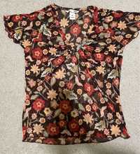 Bluza cu imprimeu floral, H&M