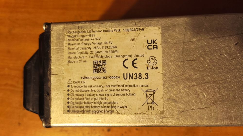 Baterie trotineta electrica 48v 25ah