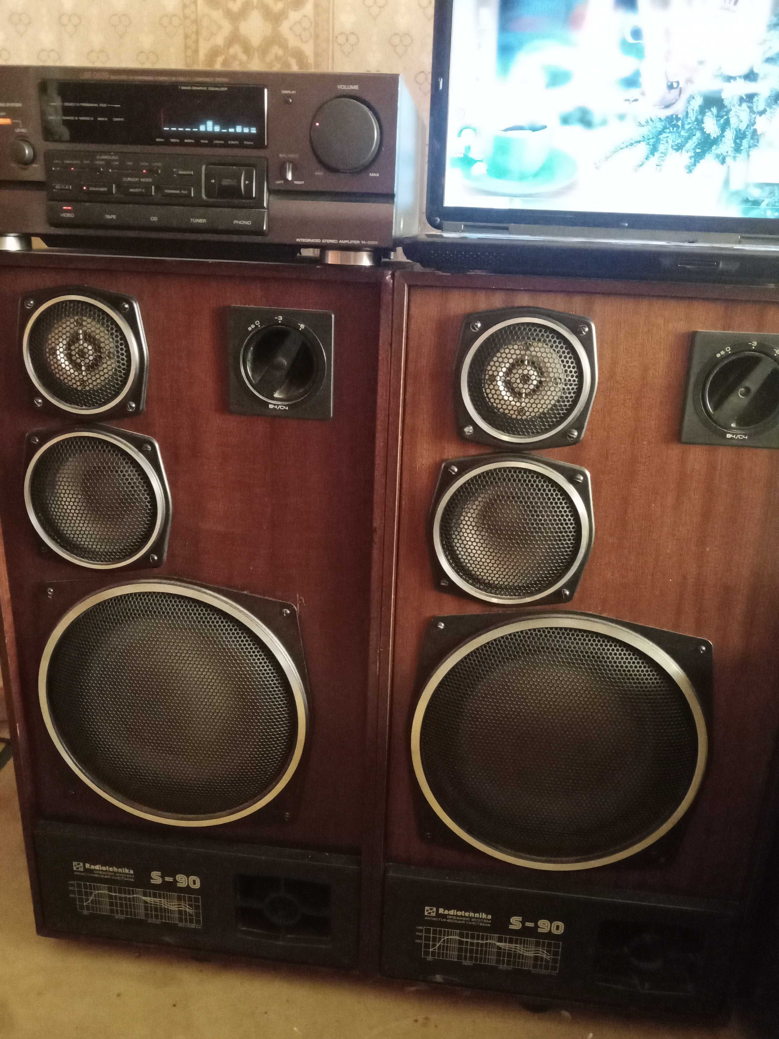 Аудиосистема S - 90  усилитель Sony LBT D509 HIFI