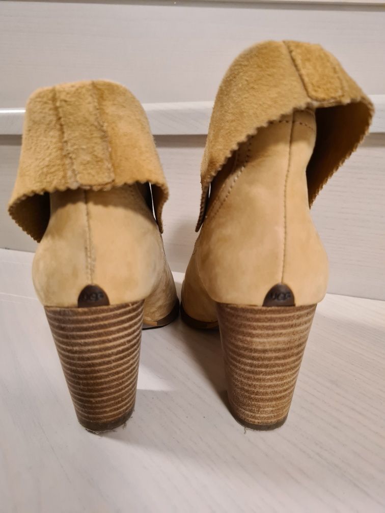 Botine piele naturala ugg 36 37, nu guess musette louboutini zara