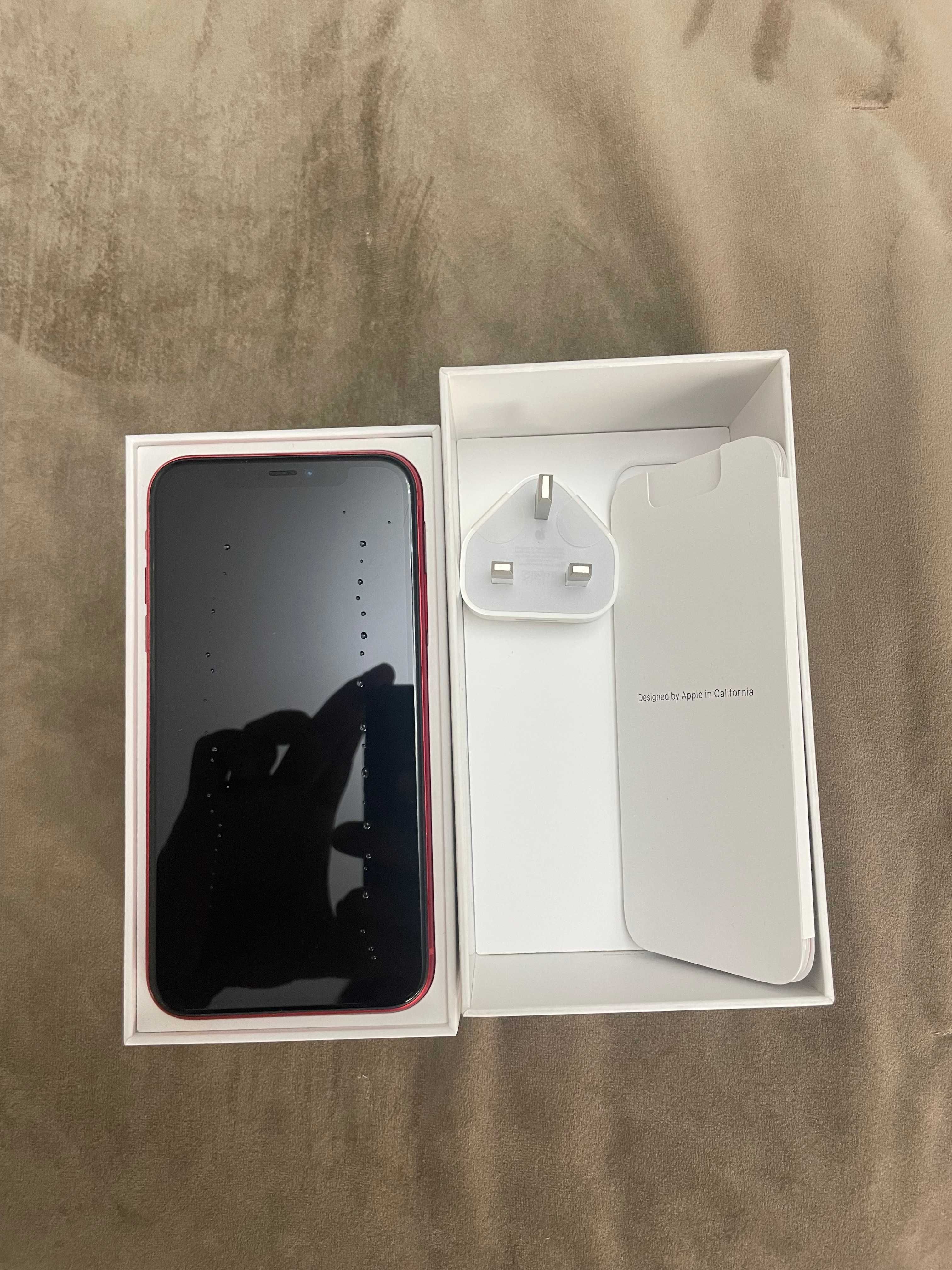 Apple Iphone 11 Red 128 Gb 2 sim 80%