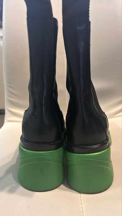 Дамски боти Челси естествена кожа