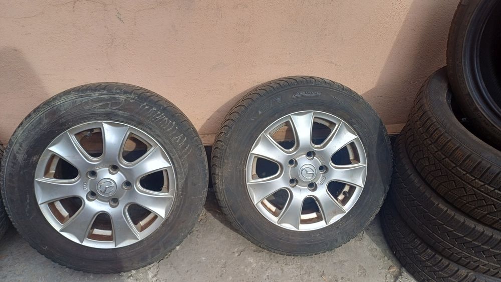 Jante magneziu pe 15 cu cauciucuri Iarna