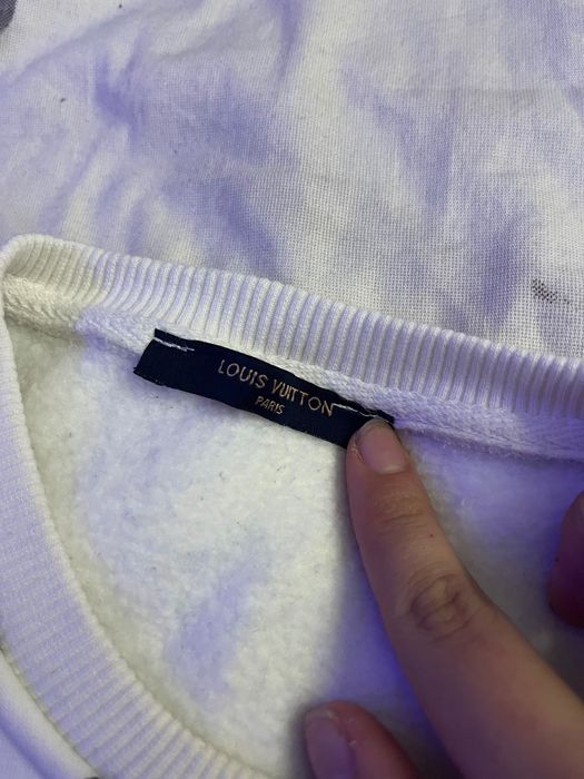 Louis Vuitton White Hoodie