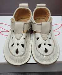 Sandale barefoot pebebe angel crem 21