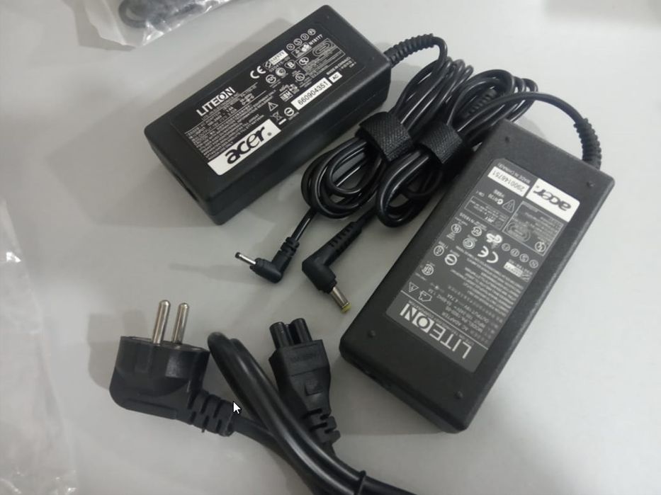 на Acer ноутбук - зарядка блок питания