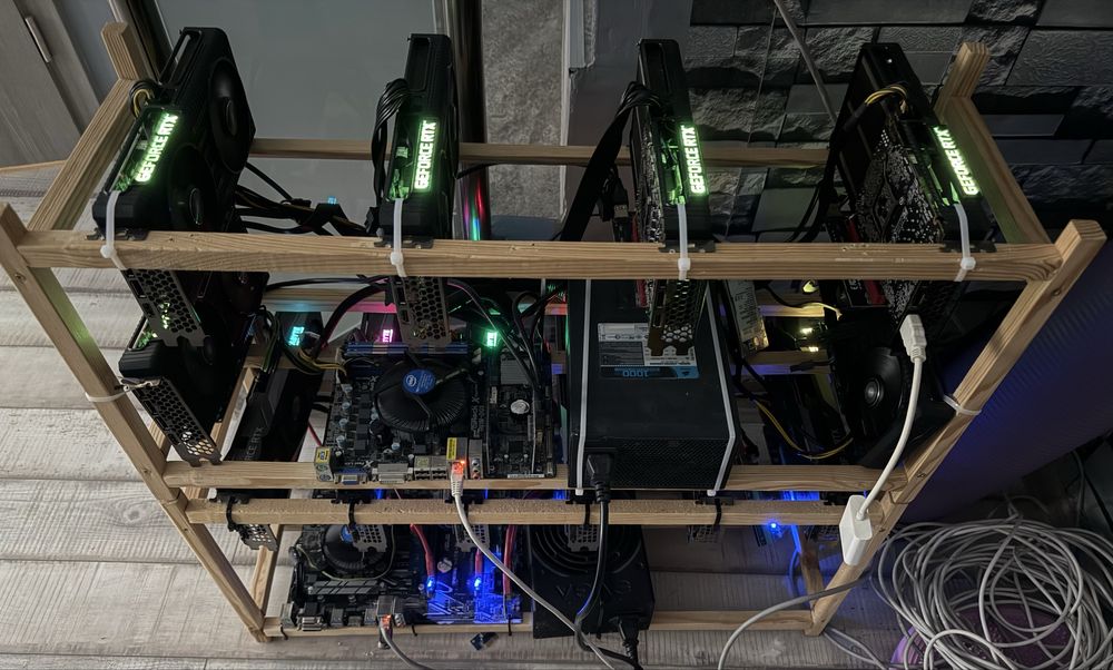 Крипто копачки/ 3060TI и RTX 480