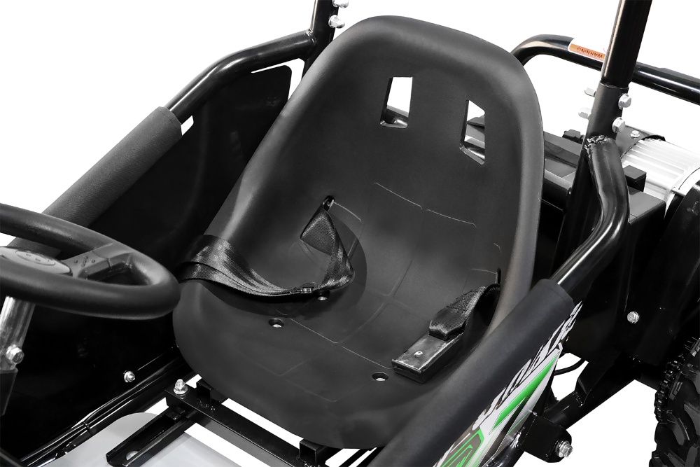 ATV Kart electric pentru copii NITRO GoKid Dirty 1000W 48V #Verde