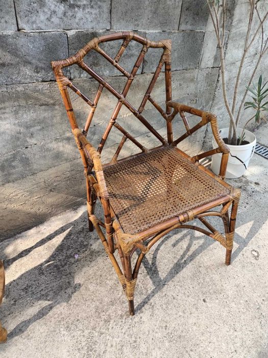 Scaun deosebit  din bambus