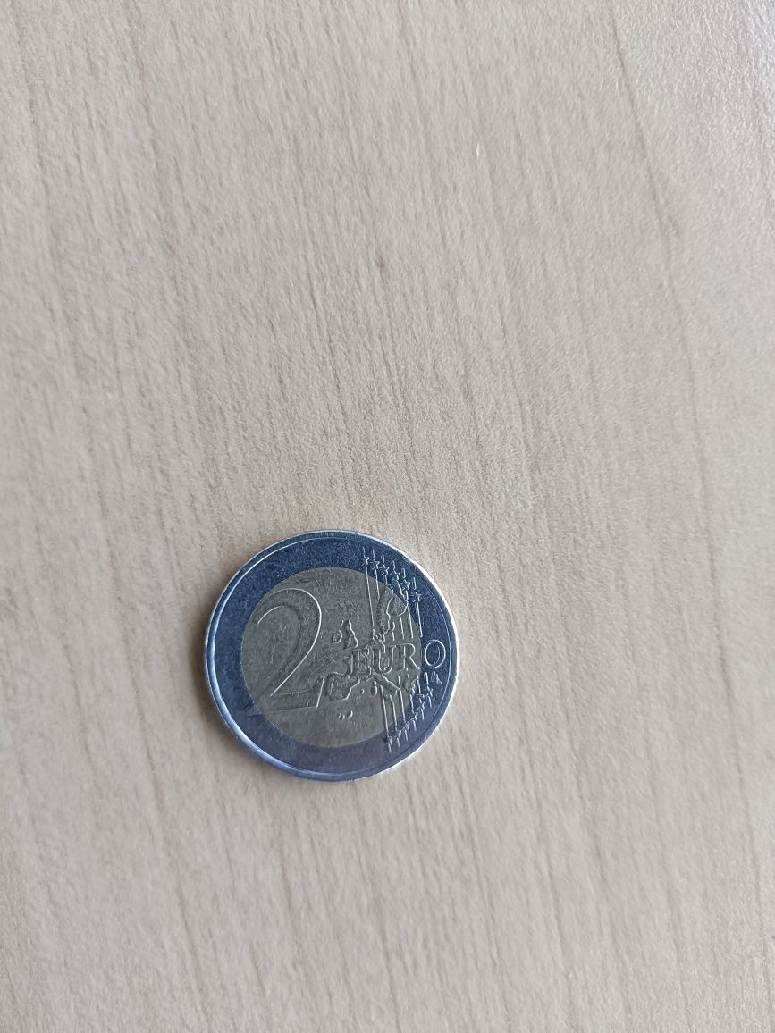 Monedă 2 euro an 2002