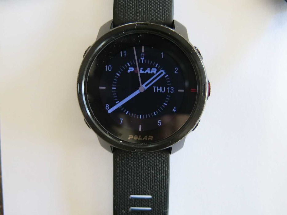 Смартчасовник Polar Grit X Outdoor Multisport GPS, M/L, черен